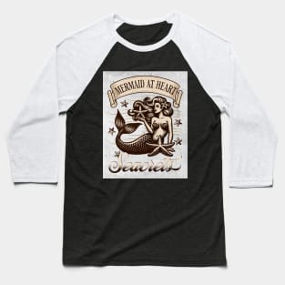 Mermaid at Heart, Seacrets of the starfish Baseball T-Shirt